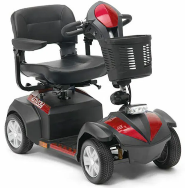 Drive Envoy 4 Wheeled Mobility Scooter - Red