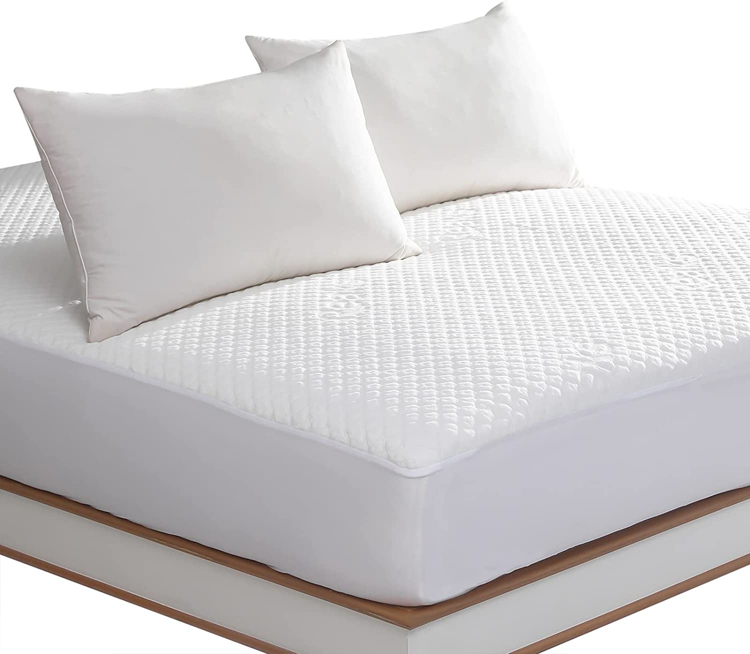 Queen Size Bed Waterproof Bamboo Mattress Protector