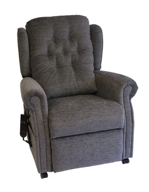 Channel Healthcare Single Motor Tilt-in-Space Rise & Recline Chair - Grey - Classic