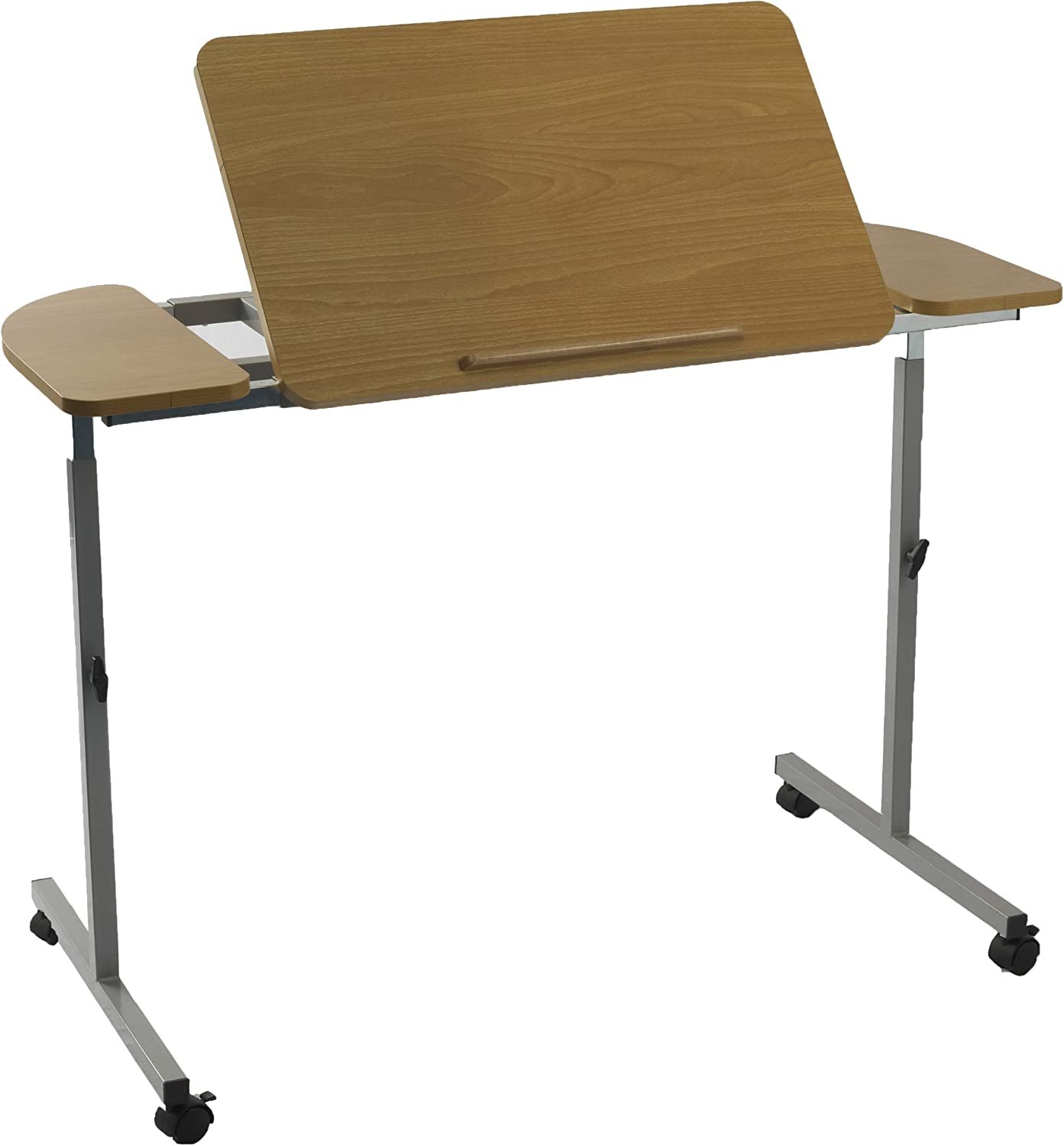 NRS Healthcare M66832 Wheeled and Tilting Over Bed or Chair Table