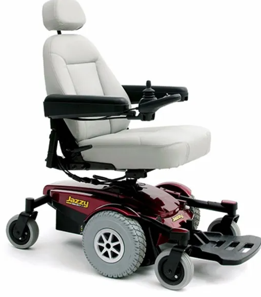 Pride Jazzy Select 6 Power Wheelchair - Red