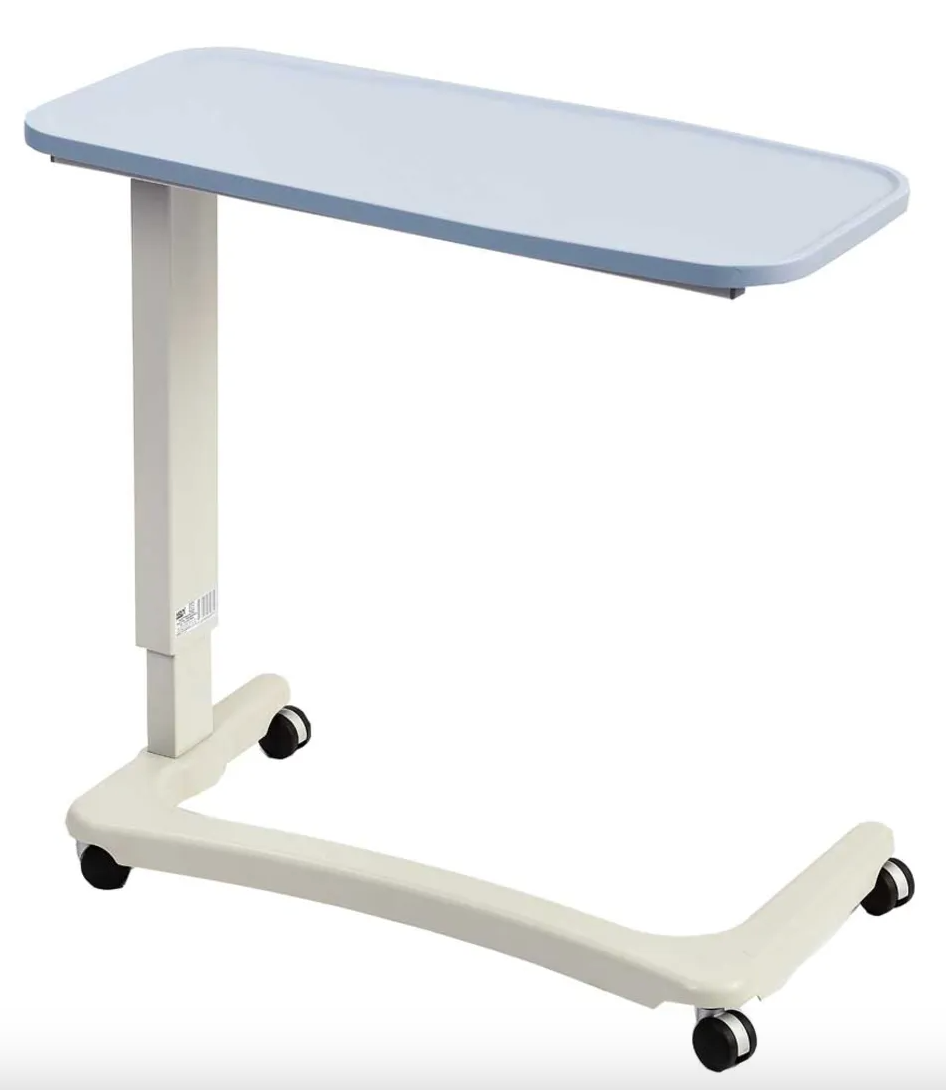 NRS Healthcare Easylift Wheelchair Table - Blue